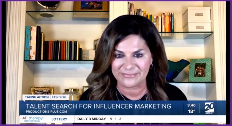 P+ President/COO, Hedy Popson talks Influencers with WXYZ