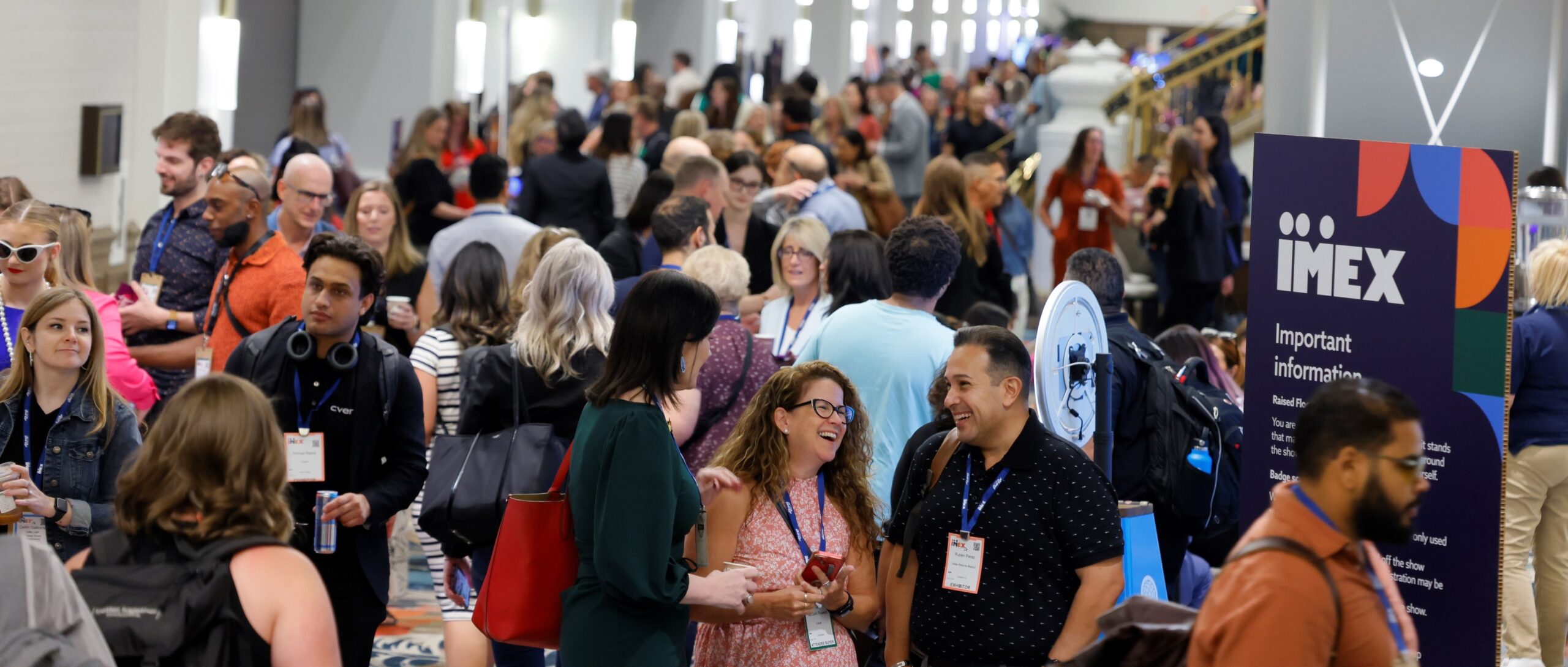 Attendees at IMEX 2024
