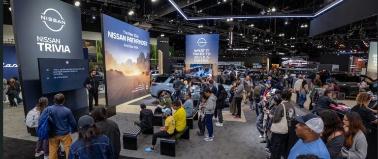 Nissan Trivia at LA auto show