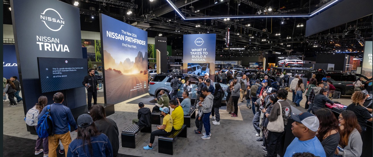 Nissan Trivia at LA auto show