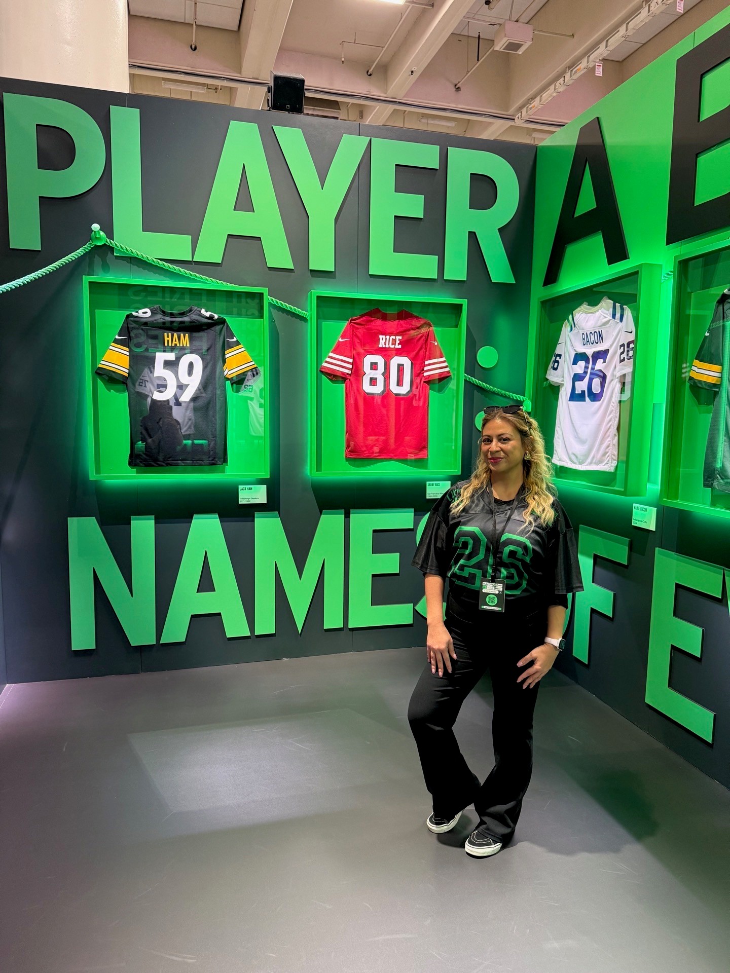 Brand Ambassador at Super Bowl fan experience