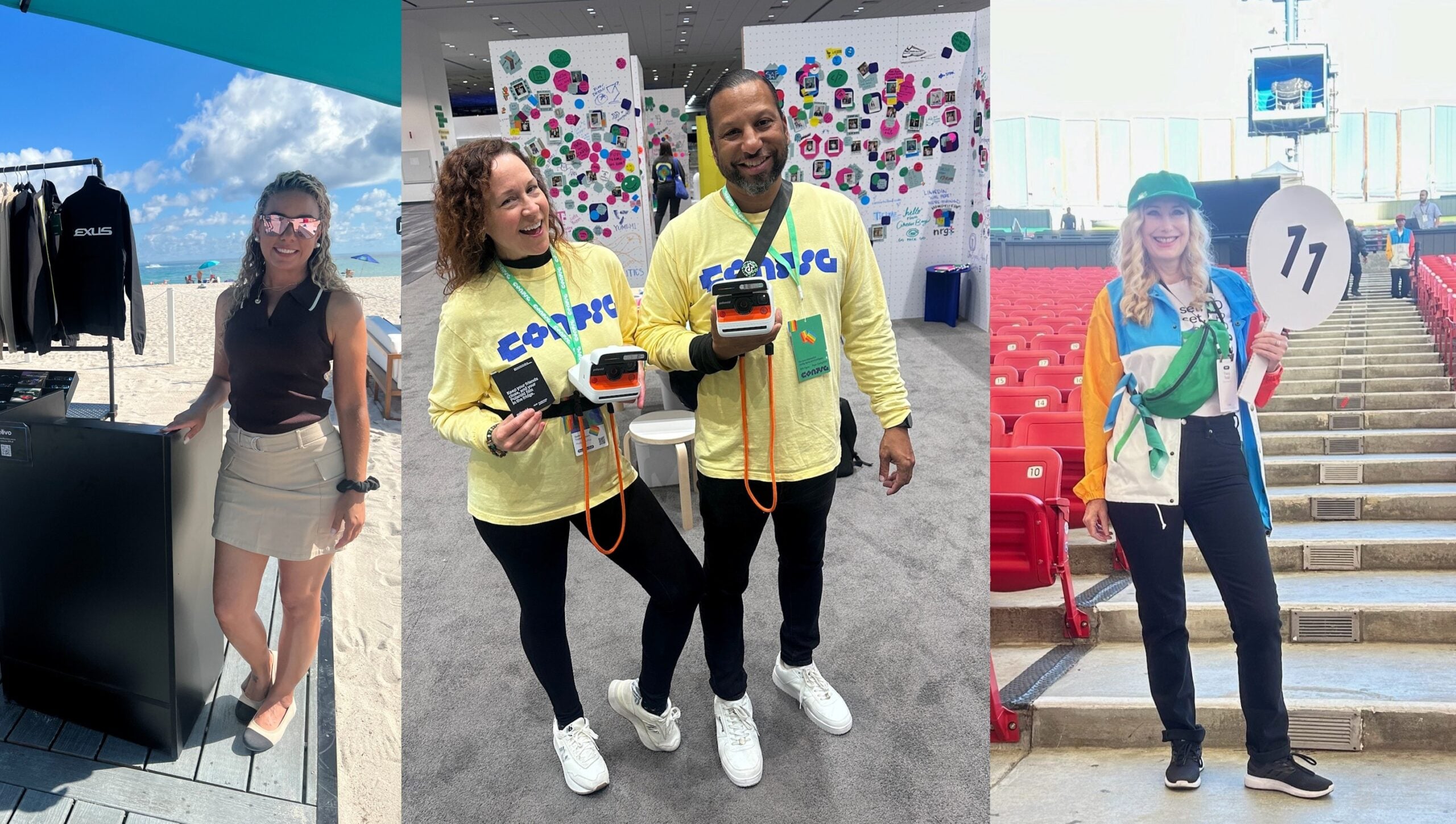 Brand Ambassador staff at various events